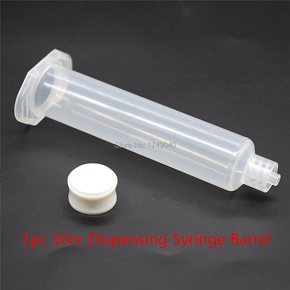 Dispensing Syringe Barrel 10cc 30cc Glue Adhesive Dispenser Industrial Syringes Tube Syringe Stopper for Industrial Dispensing