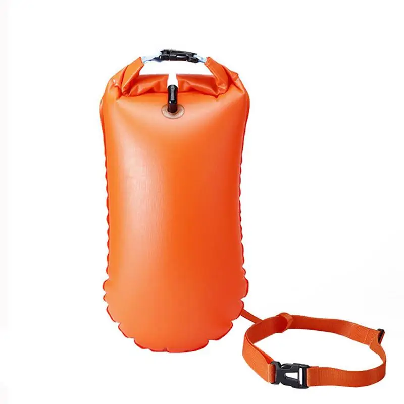 Outdoor Swimming Buoy Multifunctional Swimming Drifting Bag Open Water Swimming Training Buoy