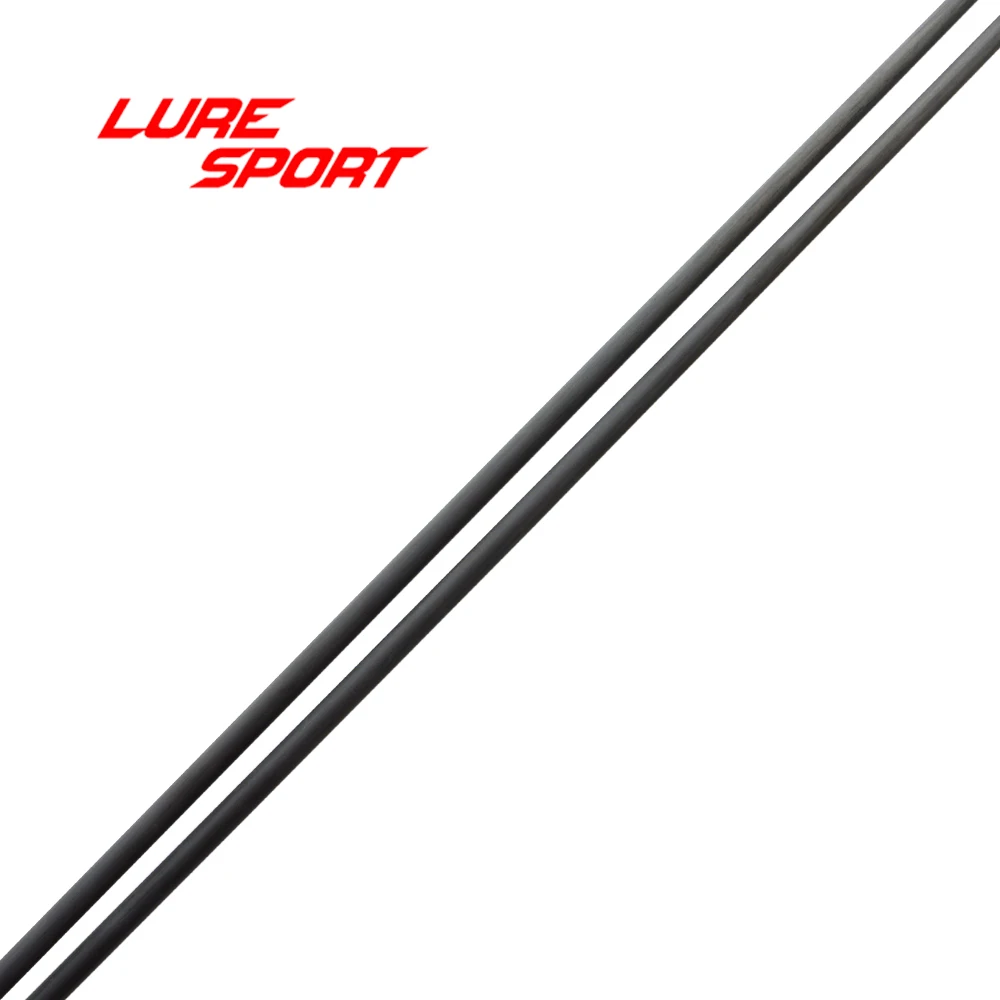 LureSport 2pcs slow Jigging 1.44m Solid carbon rod  blank no paint Rod building components Fishing Pole Repair DIY Accessories