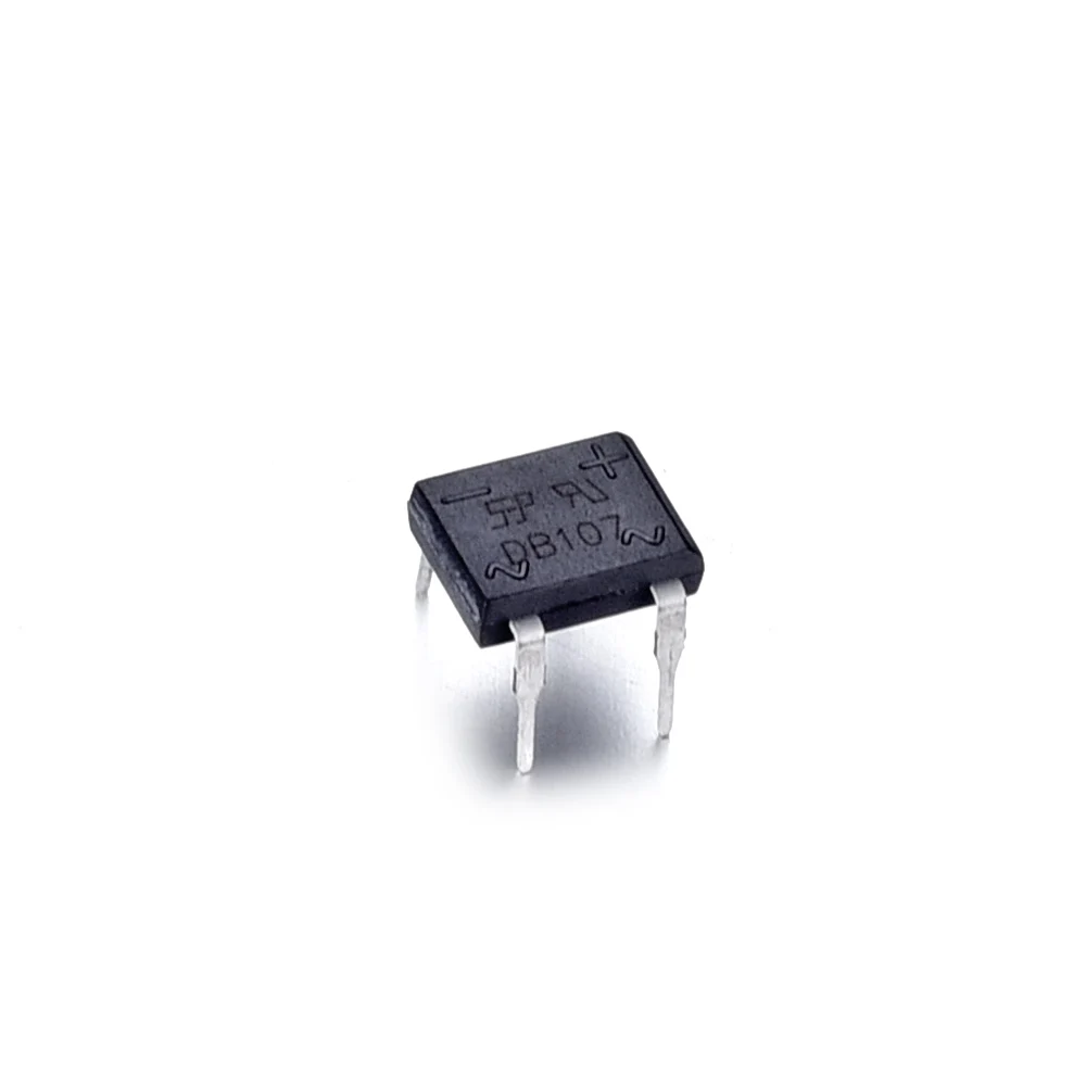 Wholesale 10/50/100pcs DB107 1A Single Phases Diode Rectifier Bridge DB107G 1000V DIP-4 8X6mm