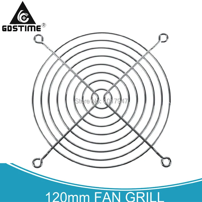 

10PCS Gdstime 120mm Fan Grill 4.72 Inches Protection Net Grille Mesh Cover Protector Finger Guard 12cm