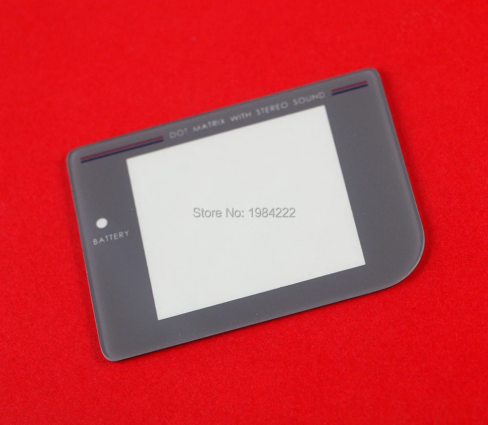 2 buah/lot lensa kaca layar lensa pelindung sempit untuk Nintendo GameBoy GB nol DMG-01 untuk lensa kaca modifikasi Raspberry Pi