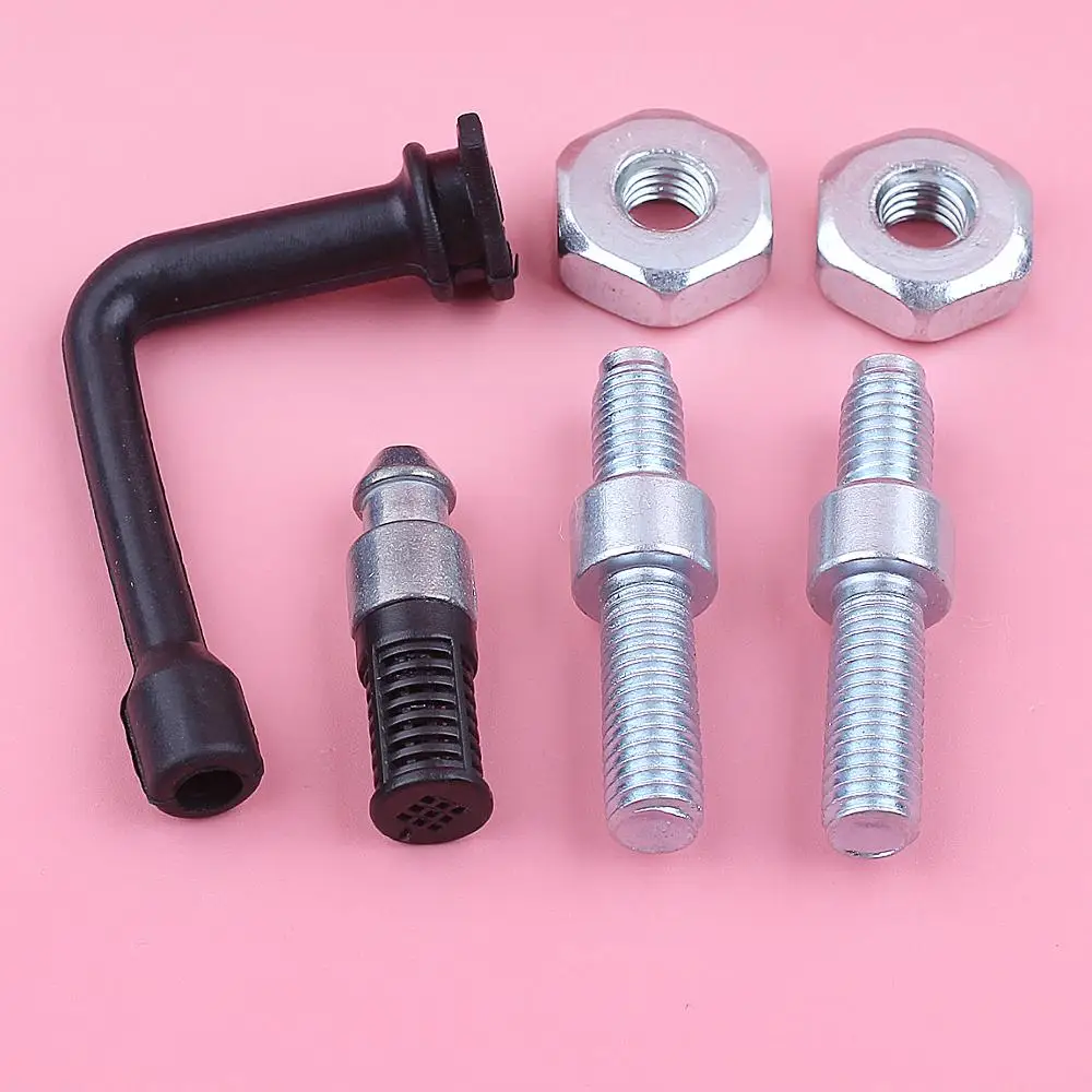 Filtro olio Linea di Tubo Bar Della Vite Prigioniera Dado Kit Per Stihl 066 MS660 MS650 Catena Seghe Catena Seghe di Ricambio Pezzo di Ricambio