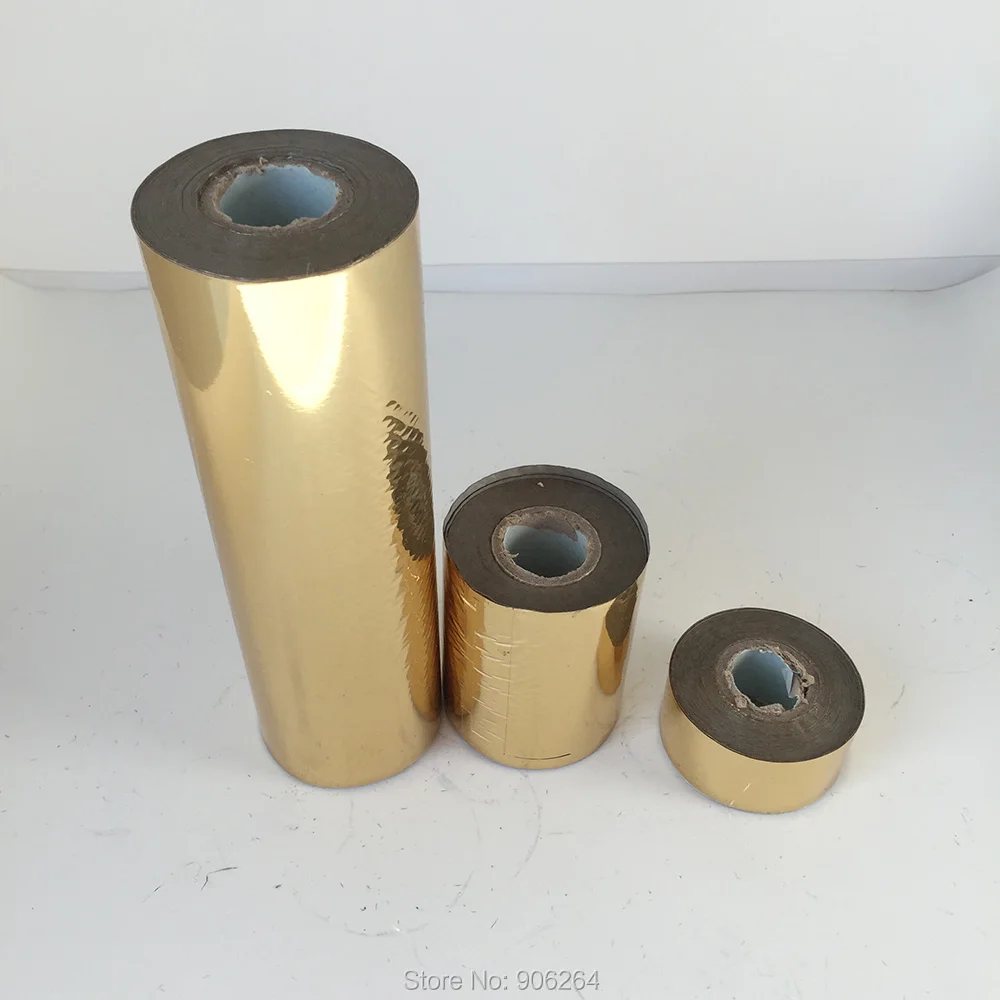 Multi Color Light Gold Hot Stamping Foil Roll Used for Hand Bag PVC Film Paper Free Shipping