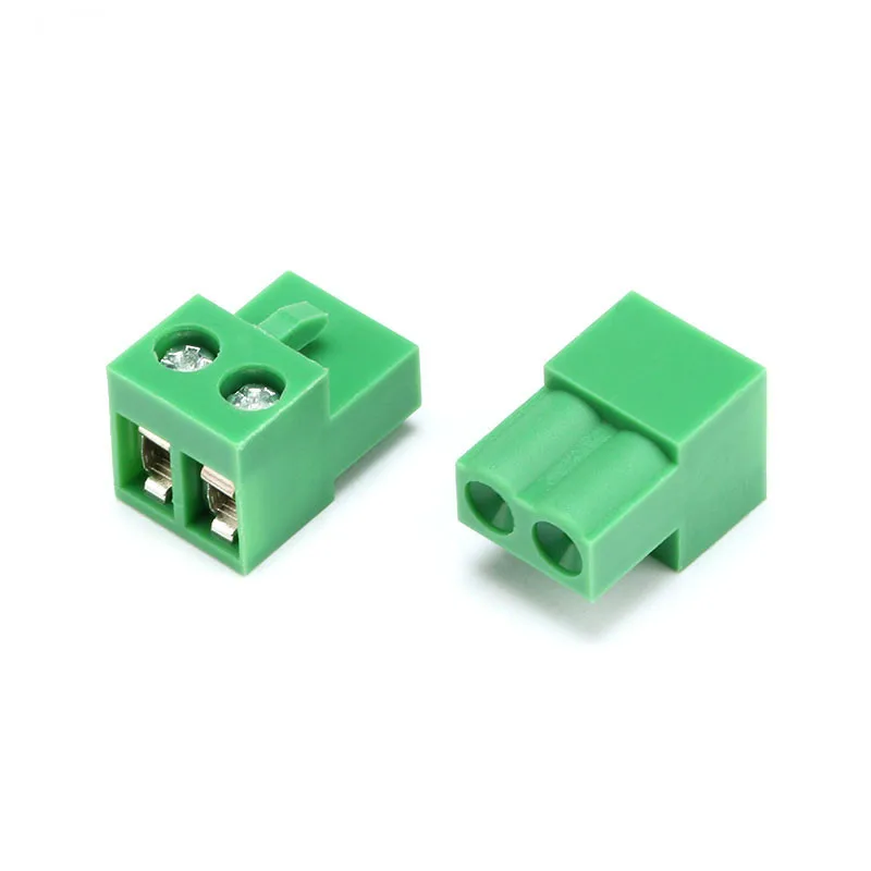 5Pcs/Lot HT5.08 2P/3P/4P/5P/8P Pluggable Through Hole Terminal 300V 10A KF2EDGK 5.08mm pitch PCB connector screw terminal block