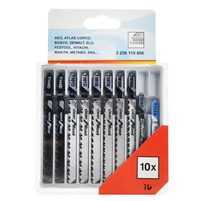Bộ 5 Bộ Ghép Hình Lưỡi Dao Lưỡi Cắt Gỗ Lưỡi Cưa T111C T111D T144D T244D T344D T118A T127D T101B Dùng Cho Máy Khoan Dewalt Hitachi makita Festool