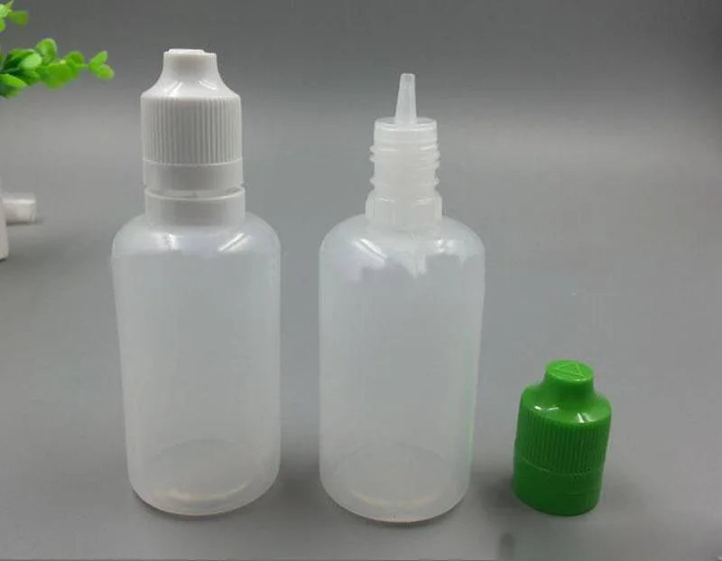 Cheap Price PE Dropper Bottles 50ml Plastic Eliquid Bottle Needle Bottle With tamper childproof Cap For Vape Ejuice