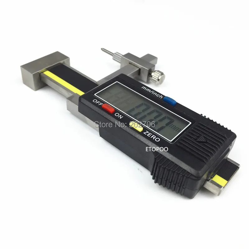 -10mm +10mm Three Points Digital Step & Gap Gauge Three Half Balls Three Balls Measuring Surface Digital Step Gap Gauge caliper