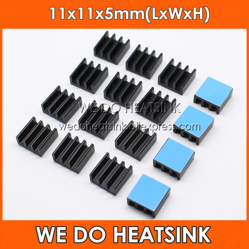WE DO HEATSINK 10pcs Aluminum - огляд і ціна Diy Electronics For Home