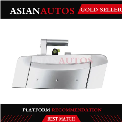 

AUTOUTLET Fits 2003-2009 Nissan 350Z Right (Passenger) Outside Outer Silver Door Handle 80606-CD01E 80606CD01E