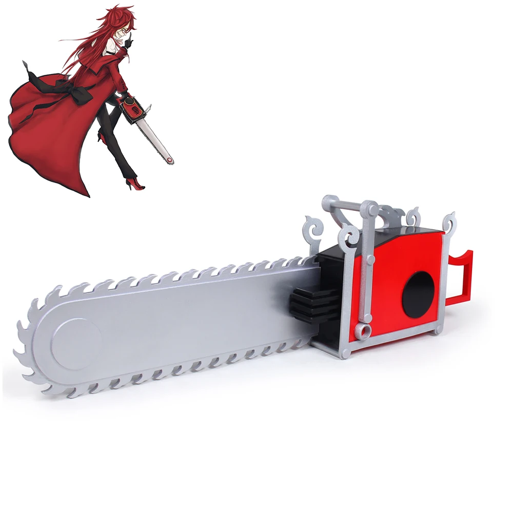 

Black Butler Grell Sutcliff ChainSaw Electric Saw PVC Cosplay Prop