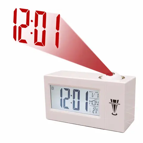 LCD 디지털 스누즈 음성 말하는 프로젝션 벽 백라이트, 알람 시계 벨 LCD 디지털 스누즈 음성 말하는 프로젝션 벽 백라이트, 알람 시계 벨