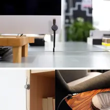 Magnetic Cable Clip for Data and USB Cables #4