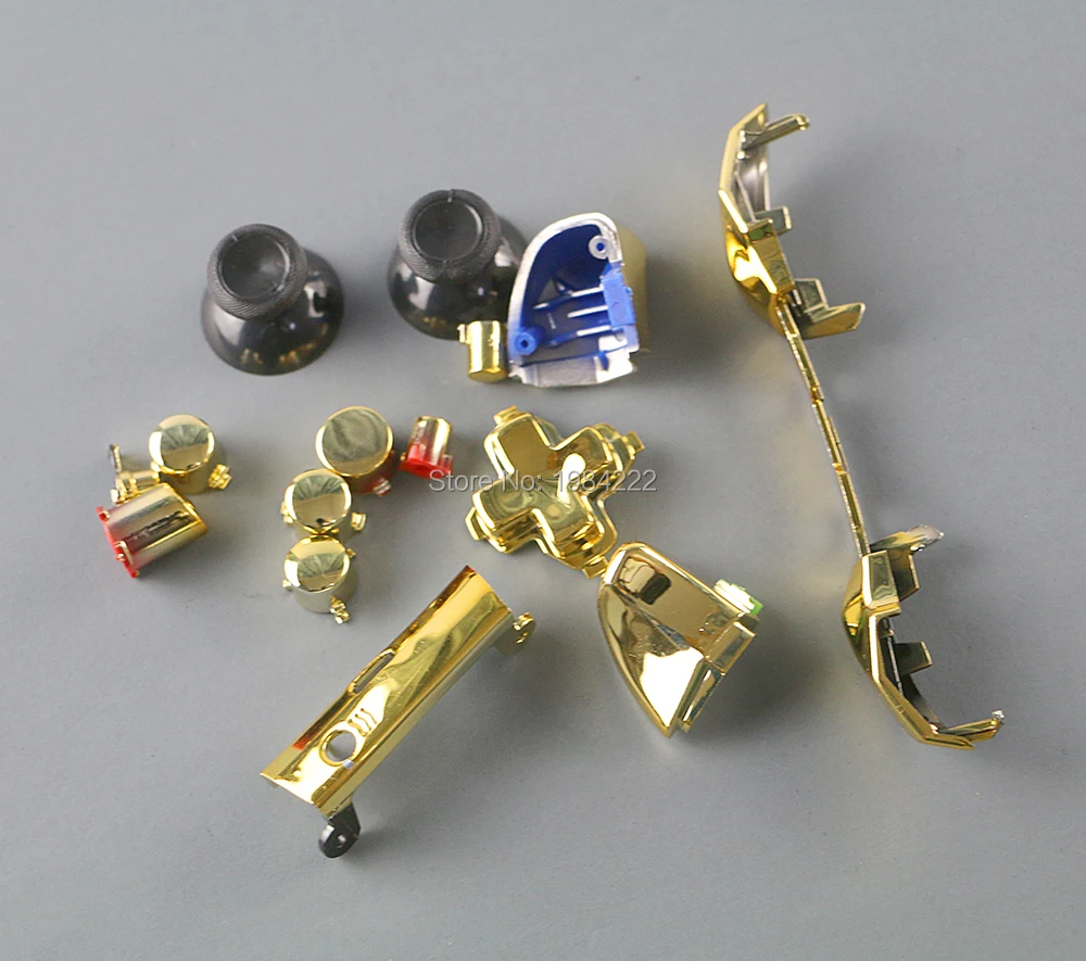 30 juegos para Xbox One S controlador delgado parachoques botones de activación Dpad LB RB LT RT Mod Kit juego completo de botones Accesorios