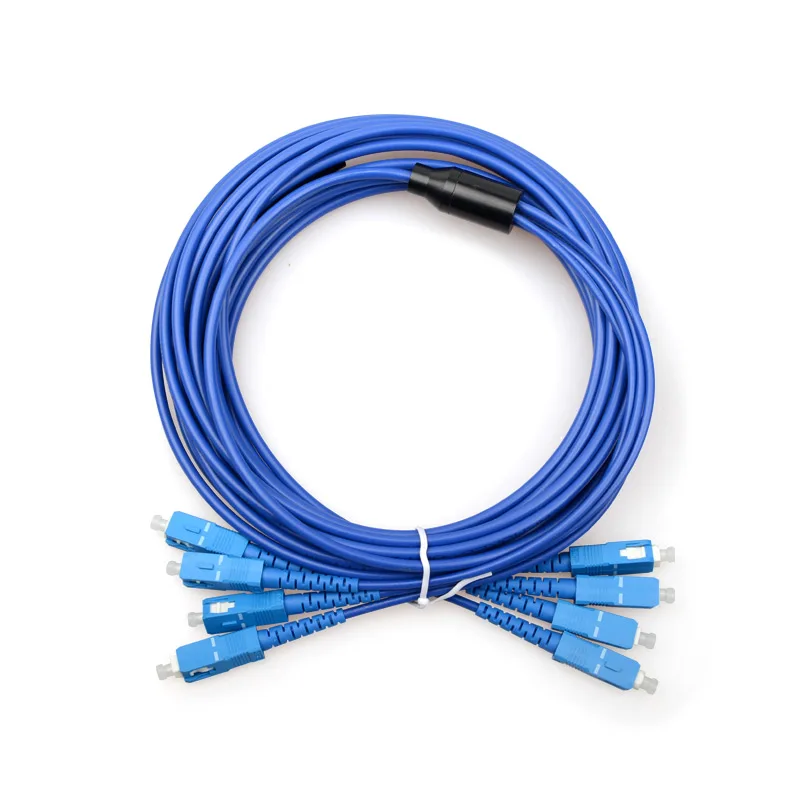 

Fiber Optic patch cord SC SC Single mode 4 Core Armour Rat prevention SM 9/125um 10 20 30 50 100m meters Wholesale custom made