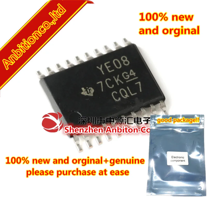 

10 шт. 100% новый и оригинальный XB0108PWR TXB0108 шелк-экран YE08 TSSOP-20 в наличии