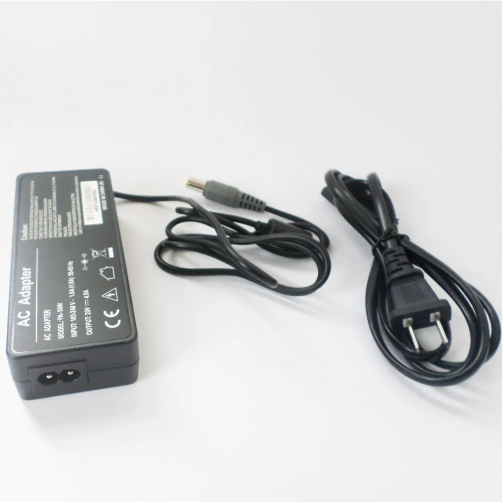 Laptop Power Charger Plug for Lenovo Thinkpad X201t X220i X220s X220t X230i X230s X230t X300s X301s X301i 20V 4.5A AC Adapter