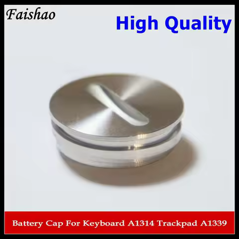 New G6 Battery Cover Cap Lid Screw for Apple Wireless Bluetooth Keyboard A1314 Trackpad A1339 Replacement