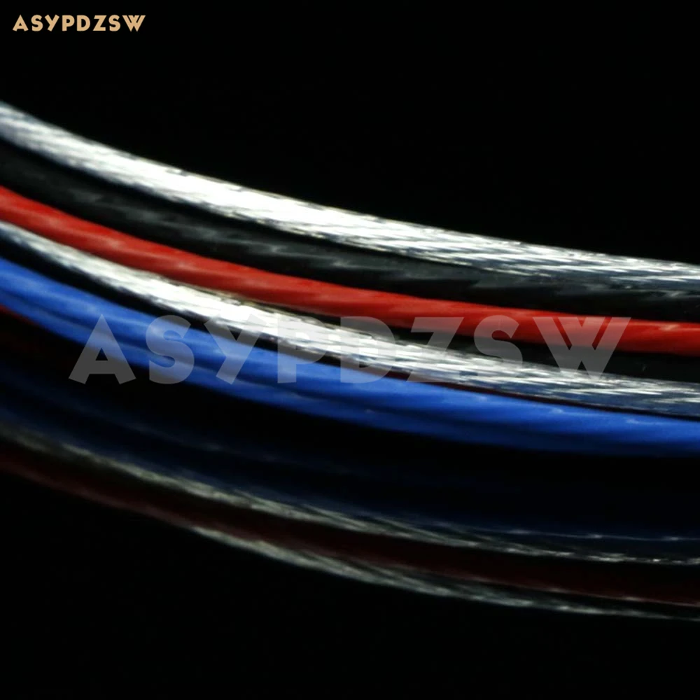 Câble de module électronique résistant aux hautes températures, fil argenté plaqué de 4 m², 1M