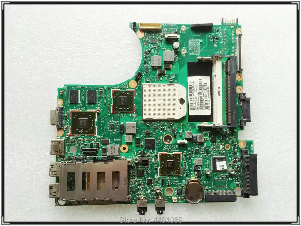 

574506-001 585221-001 FOR HP ProBook 4416s 4515s Notebook 6050A2252301-MB-A05 Mainboard DDR2 Laptop Motherboard