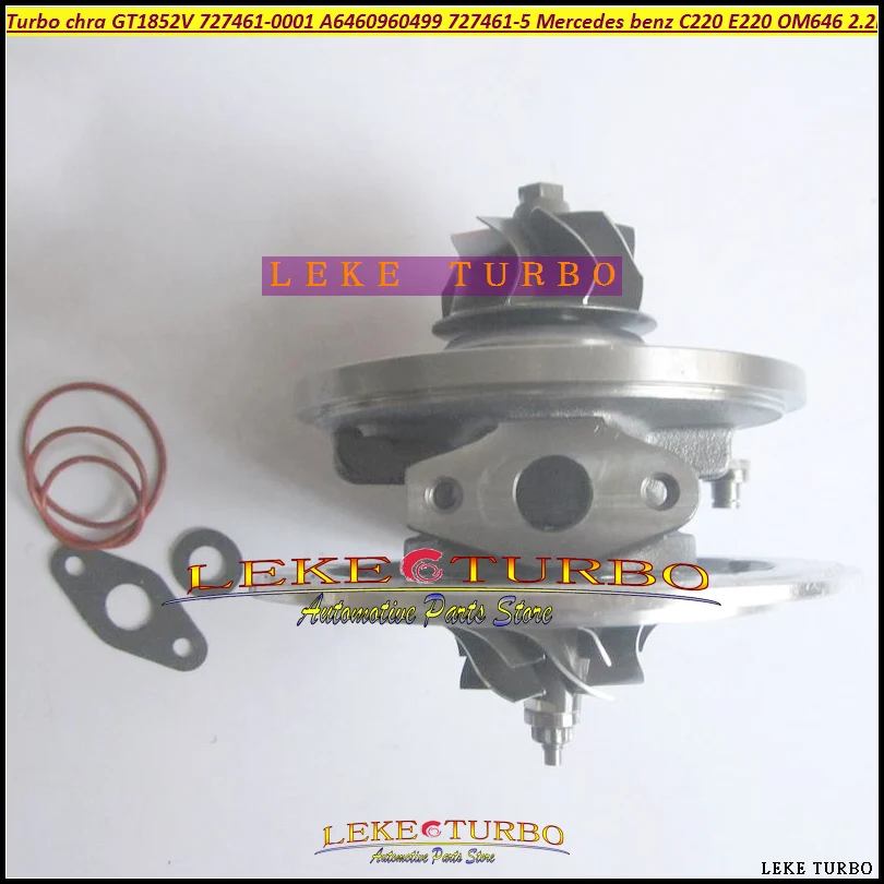 Turbo Cartridge CHRA GT1852V 727461-1 727461-4 727461-0007 727461-0008 727461-0009 727461-00010 C220 E220 W203 W211 OM646 2.2L