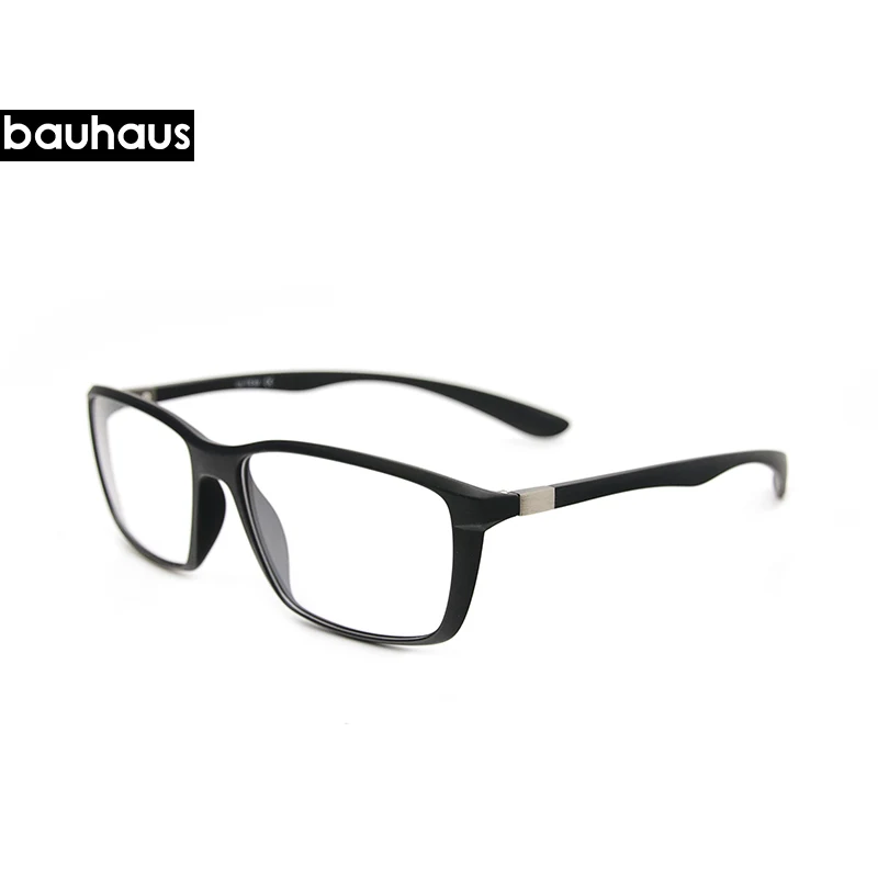 bauhaus brand Top Quality Ultem Glasses Frames Fashion colorful Optical Frame for Women and Men square frame 7018 myopia clear