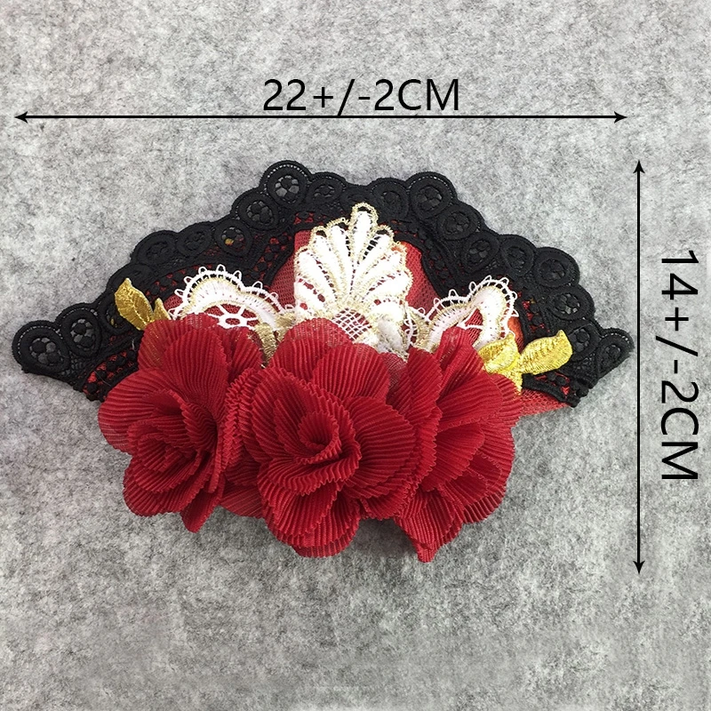 Red professinal classical ballet Headwear Don Quixote dance tiaras Dance character crown