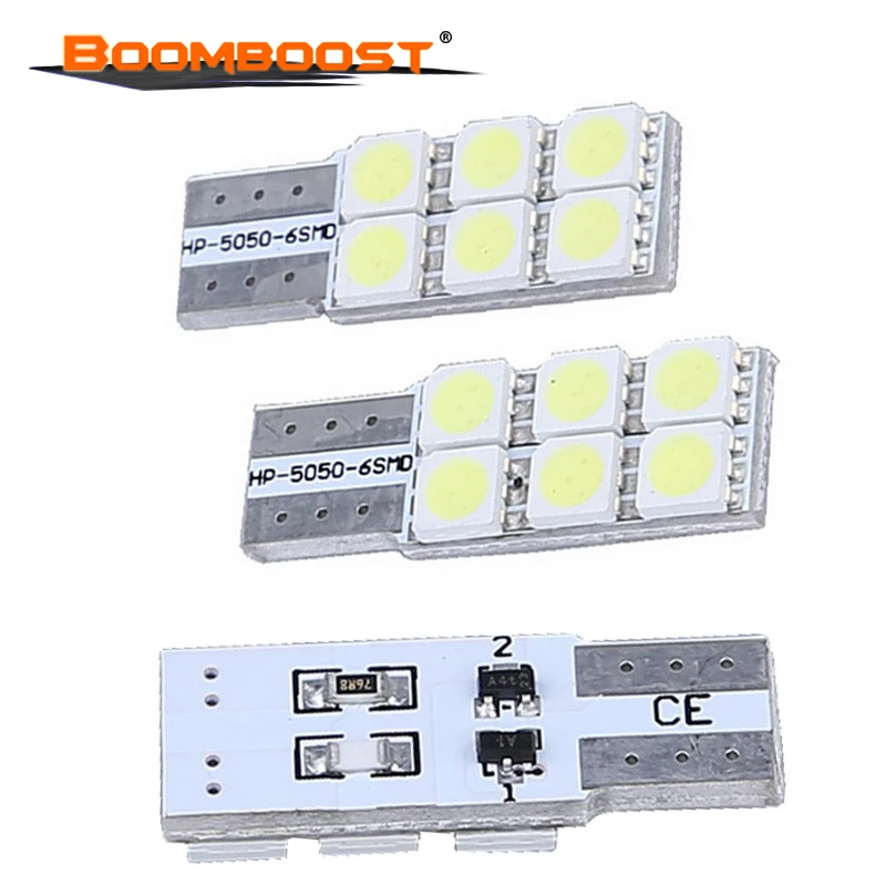 

2 pieces top sale Led T10 2W T10 T15 158 168 194 5050 6smd car Side Marker Light Parking Lamp Bulb Clearance Width light