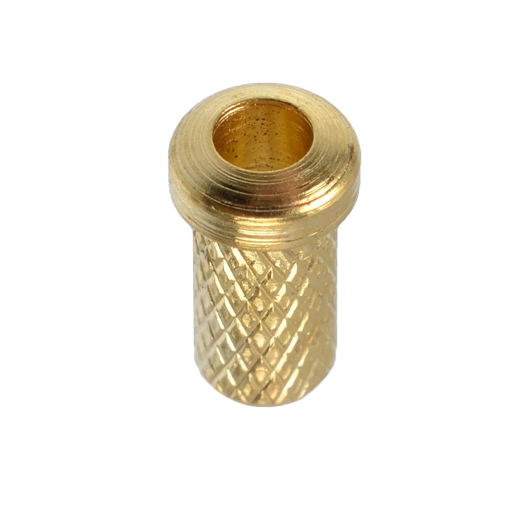 6 Pcs Durable Iron Electric Guitar String Mounting Through Body Ferrules Bushings Guitar Parts Great Feplacement 9 x 5mm