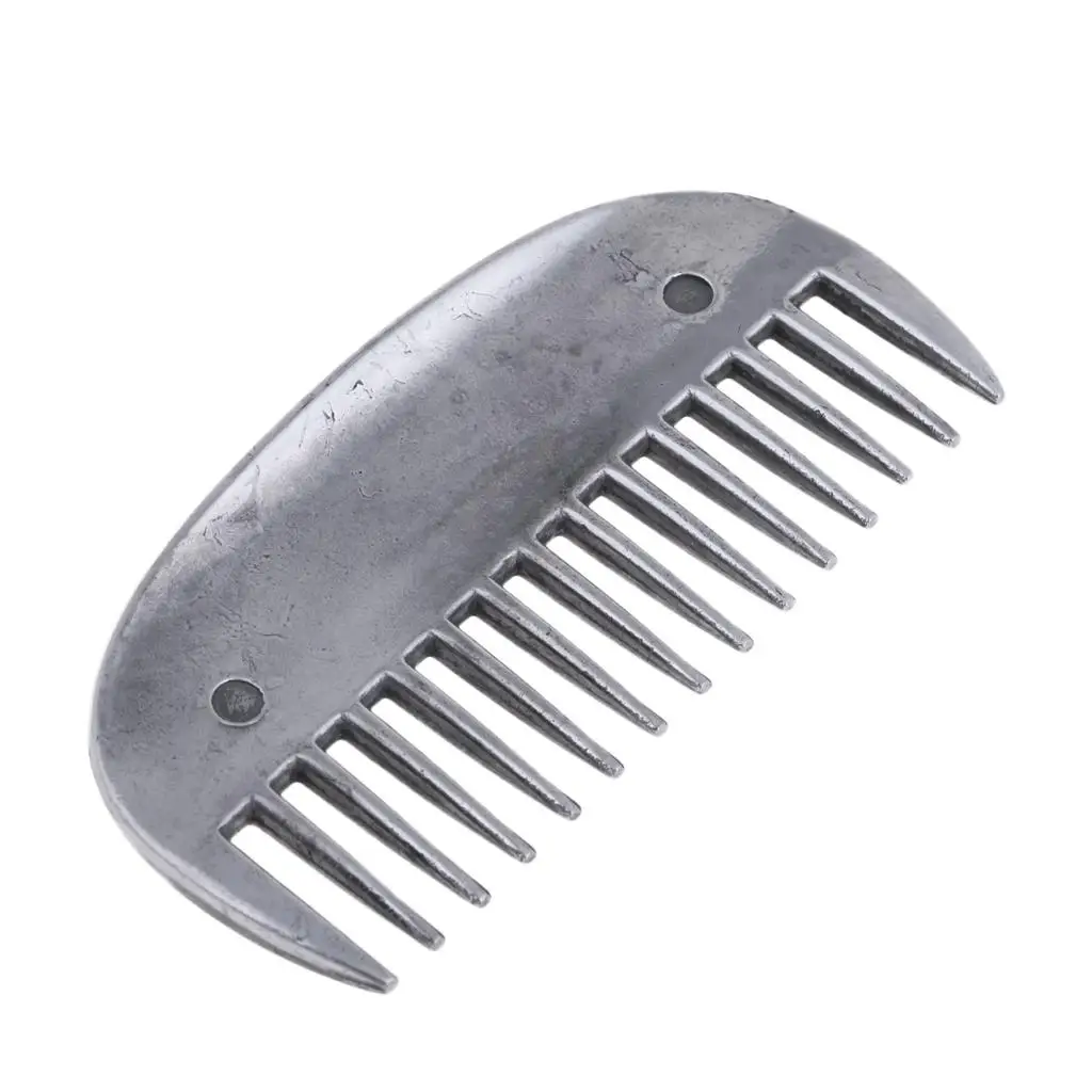 In Acciaio Inox Cavallo Curry Pettine Brush Cleaner Attrezzi strigliatura e tolettatura e La Cura Gear