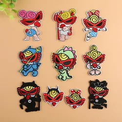 PGY Cheap baby Elf series Patches for Clothes Iron on Patch Embroidered Parches Children's clothing decorations Free Delivery