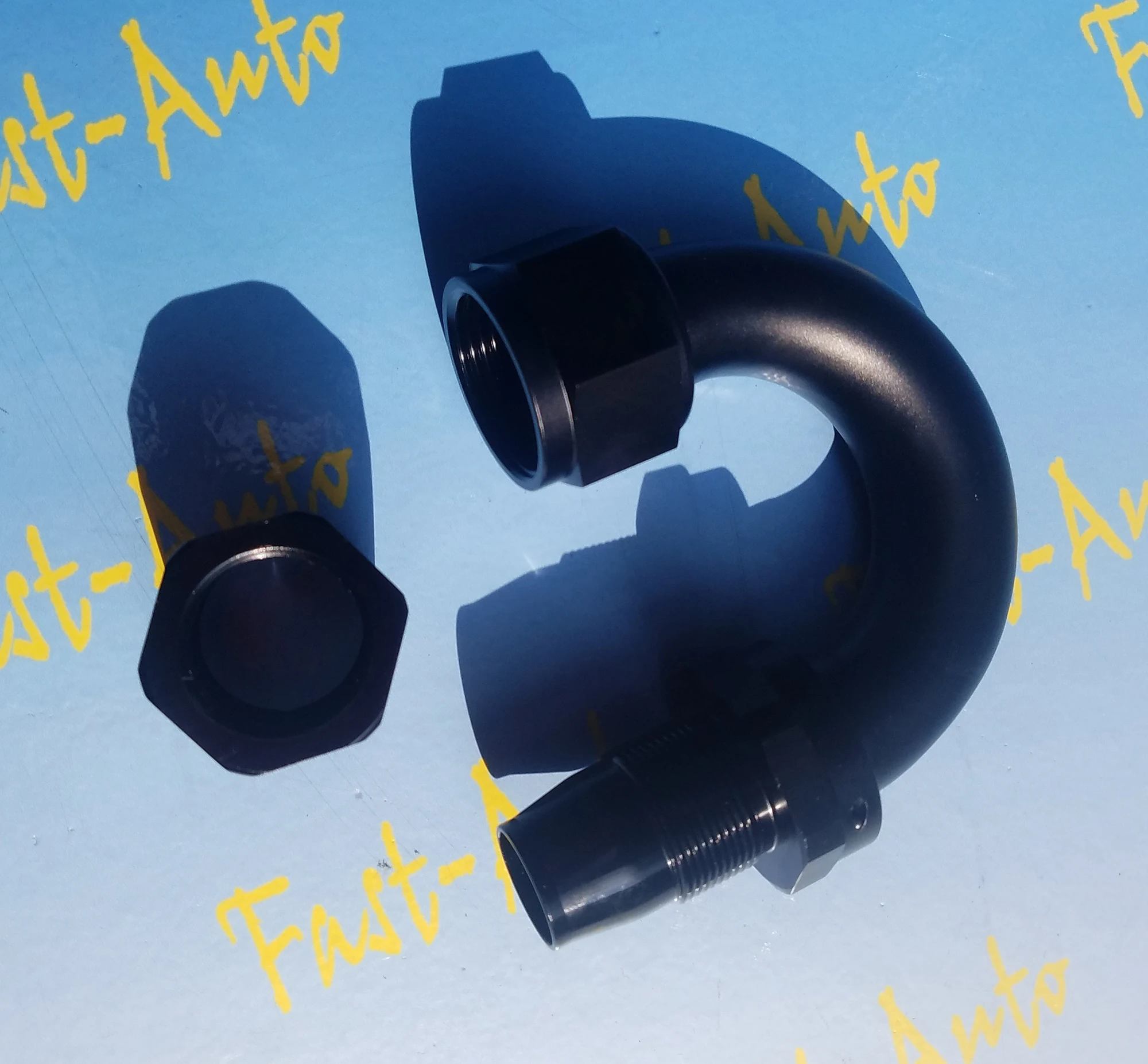 -16an an 16 an16 180 degree 180degree Swivel Hose line End fitting