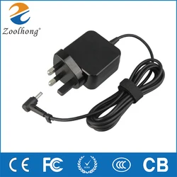 19V 1.75A 4.0*1.35mm AC/DC Laptop zasilacz Adapter ładowarka dla ASUS Vivobook S200 S220 X200T X202E X553 ue usa UK AU wtyczka