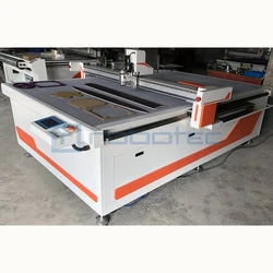 CNC cutter fabric cutting machine for sublimation fabric textile/Automatic Cloth CNC Oscillating Knife Cutting machine Small