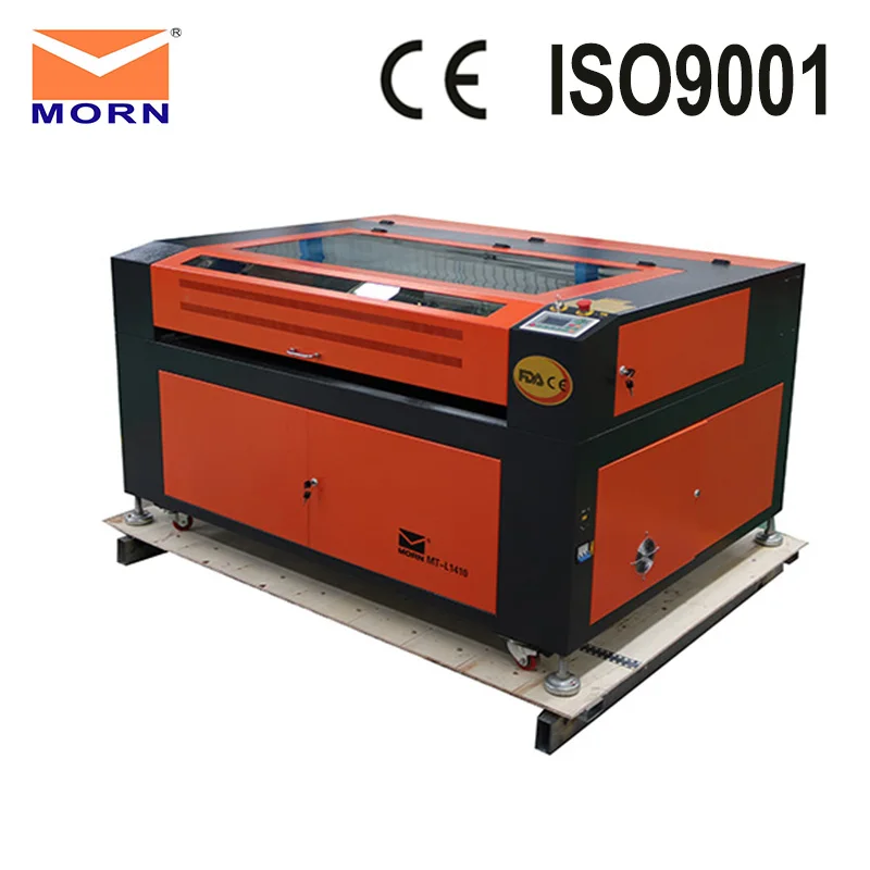 Morn alta precisão mini máquina de corte e gravação em co2 cnc para papel/couro/vidro/madeira