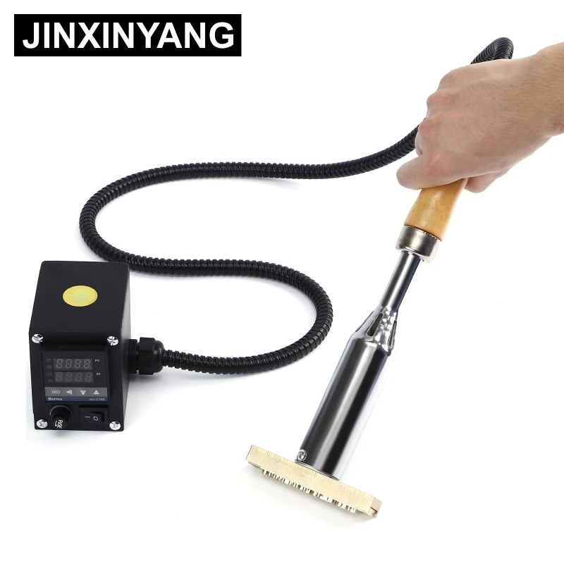 

JINXINYANG Handheld Hot Stamping Machine Cake Leather Stamp Tool Branding Iron Custom Embossed Logo Trademark Embossing Machine