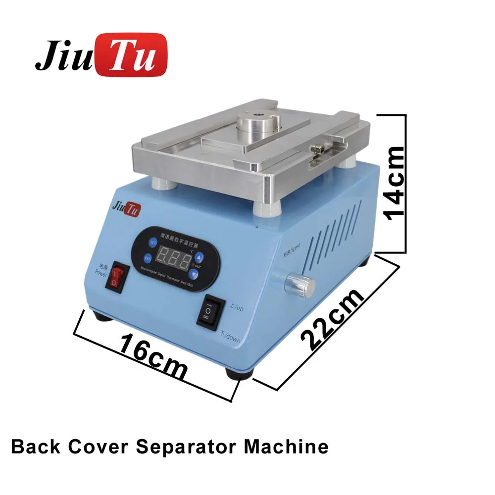 Jiutu New LCD Automatic Mobile Screen Back Cover Separator Machine for iPhone 8/8 Plus/X/XR/XS/Xs Max Refurbished Repair Machine