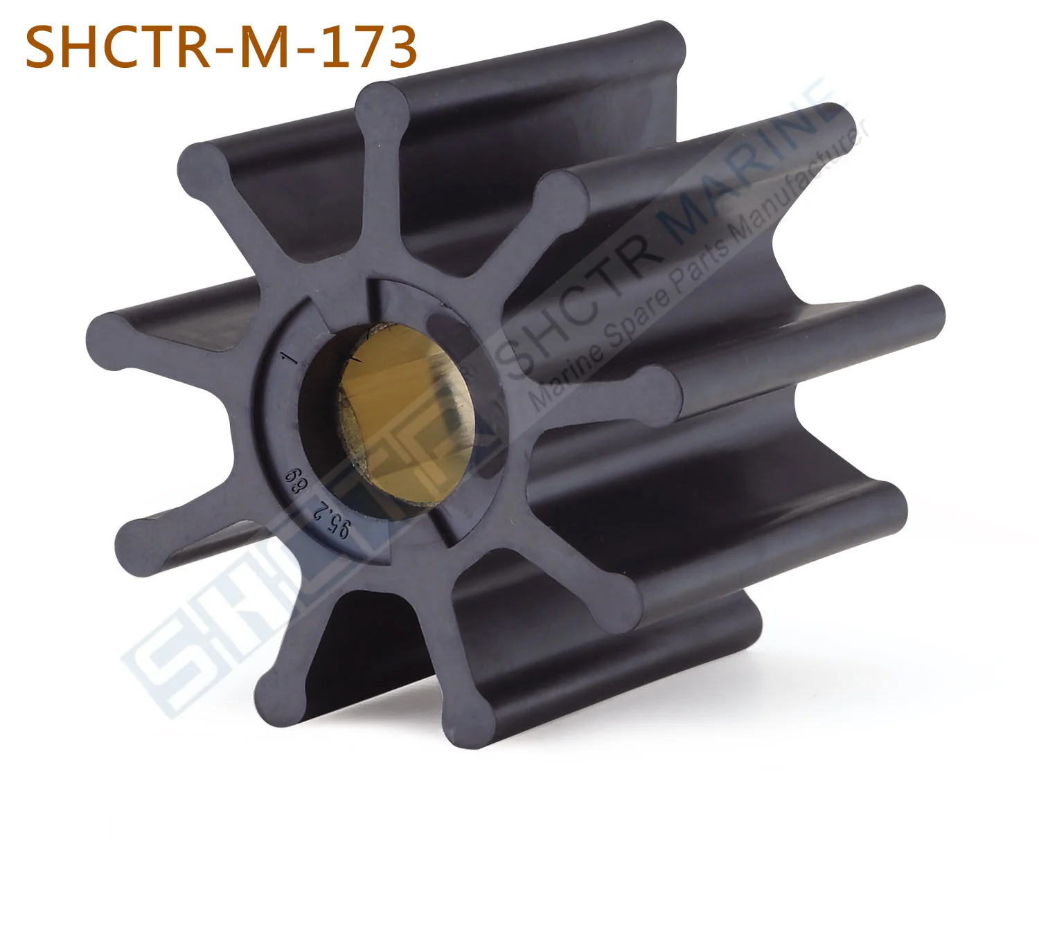 

SHCTR Flexible Impeller for JMP 8201-01,DJ Pump 088-0901,DOOSAN 65.06804-0001