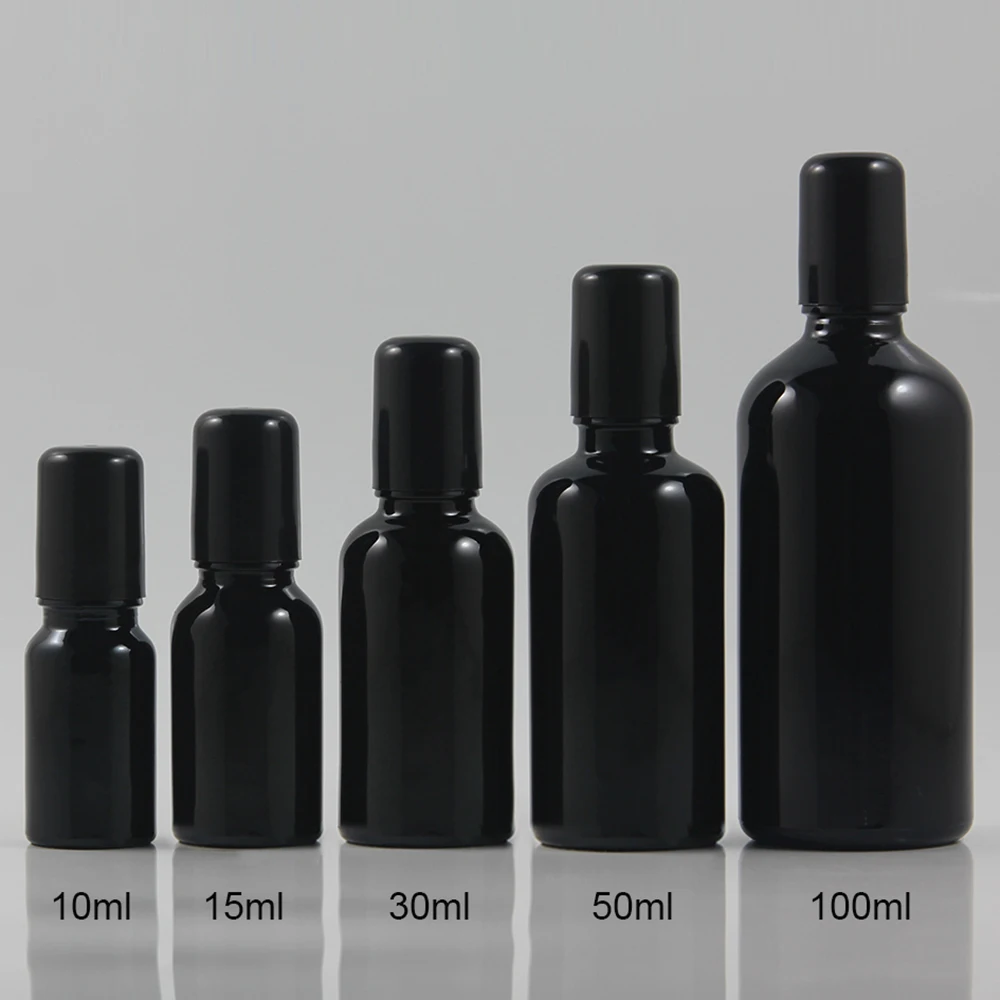 

100pcs/lot glass roll on bottle 15ml sample test essential oil cosmetic packaging for perfume wholesale