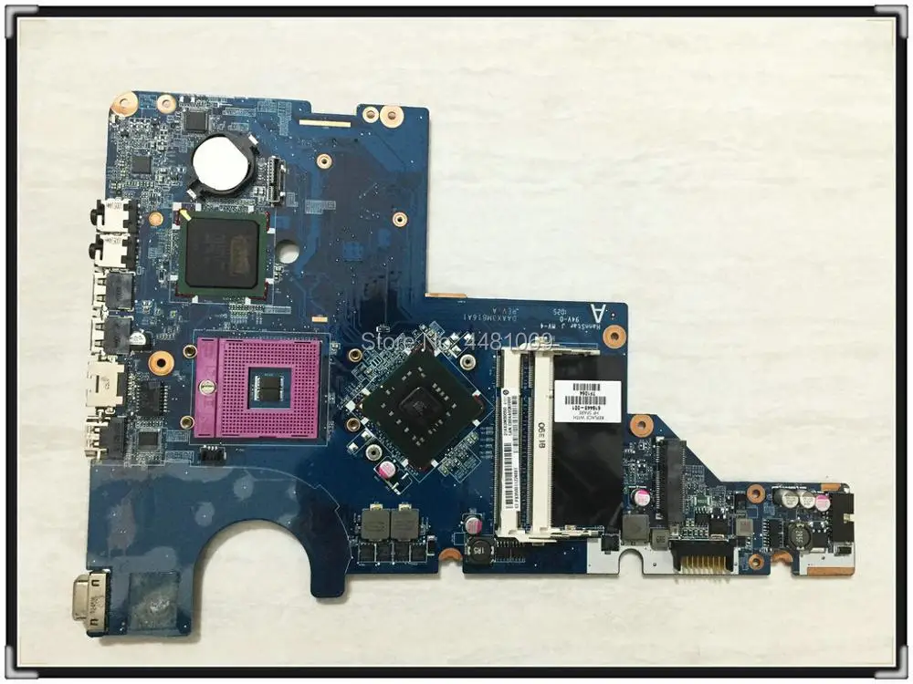 616449-001 For HP G62 G72 NOTEBOOK G62-220US G72-259WM Laptop Motherboard DAAX3MB16A1 G62-225DX CQ62-219WM G72-227WM Mainboard