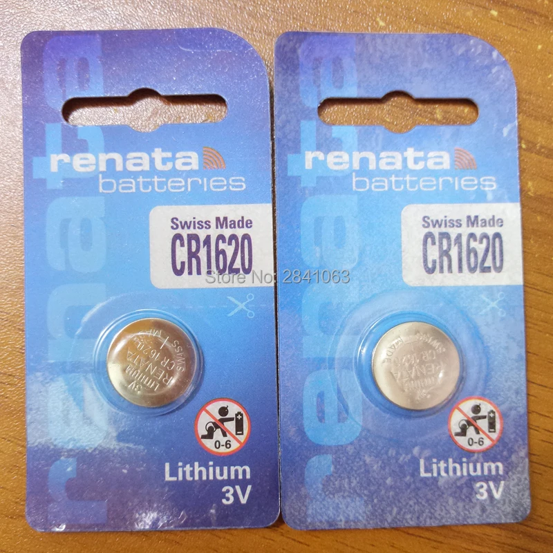 10X ريناتا CR1620 CR 1620 3 v بطارية ليثيوم بطارية قلوية جهاز التحكم من بعد سيارة عن بعد بطارية الموازين ، اللوحة بطارية