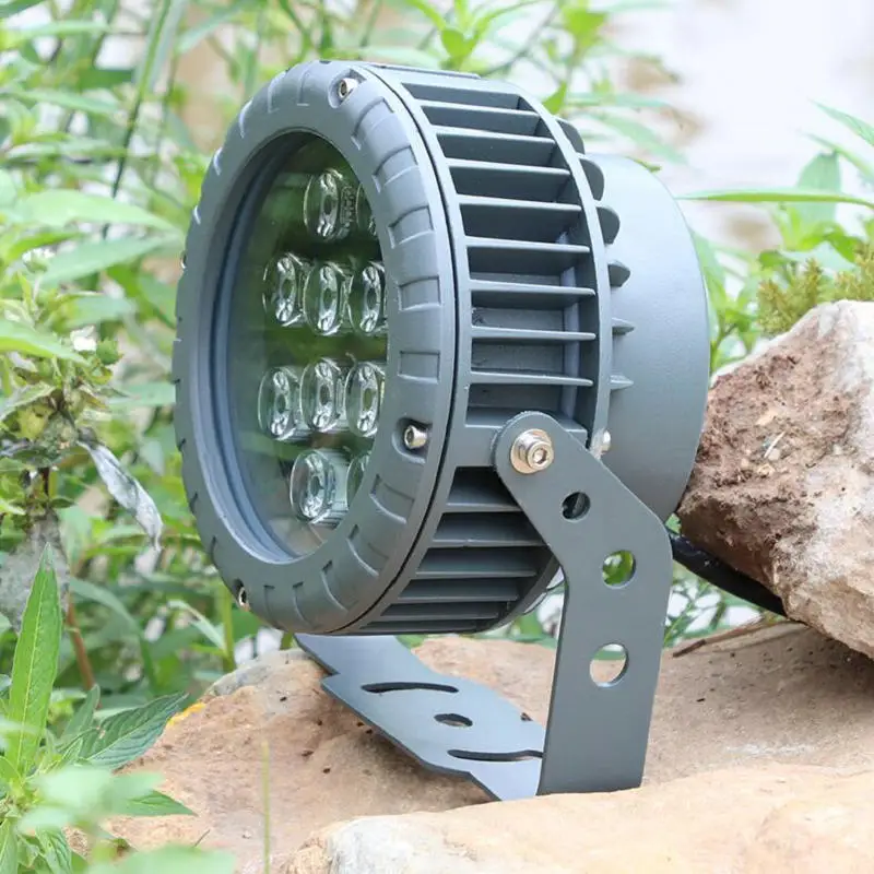 

LED Flood Light 12W AC110V 220V 240V Floodlight IP68 Waterproof Outdoor Wall Reflector Lighting Garden Square Spotlight