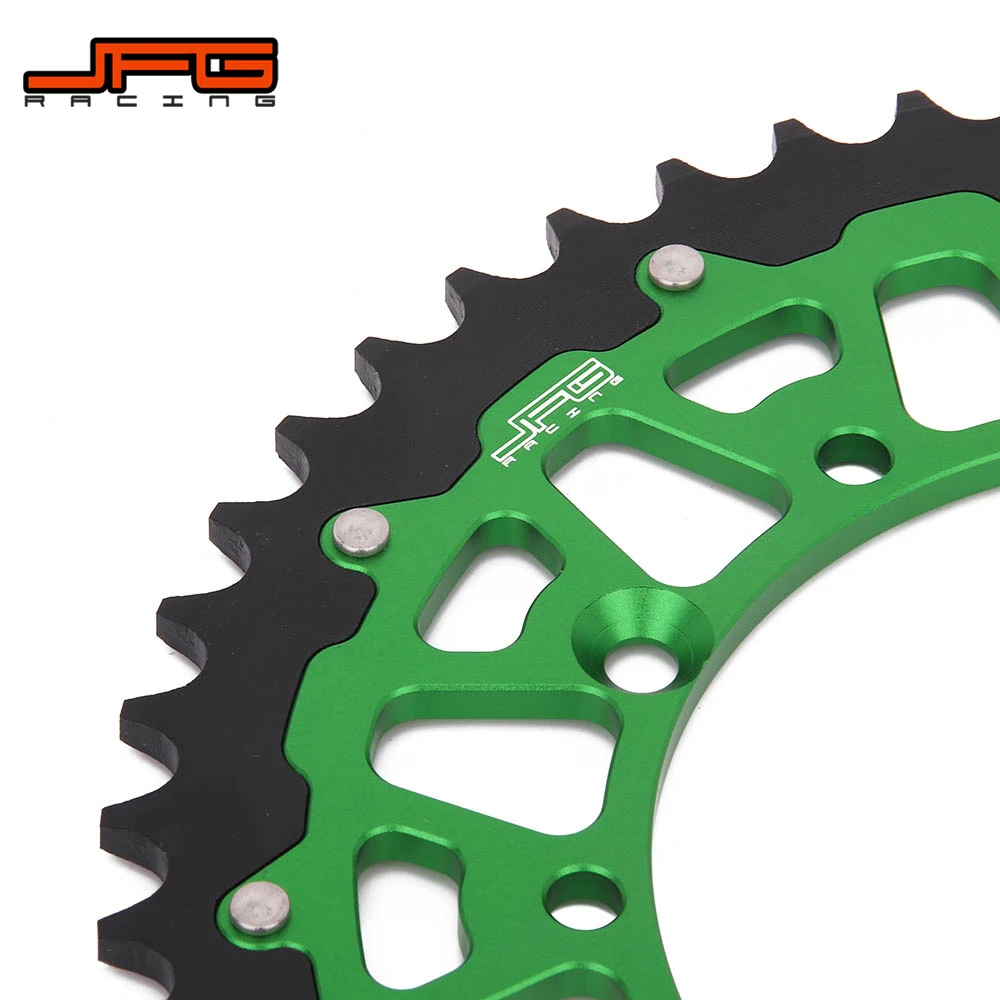 42T 48T 49T 50T 51T Rear Chain Sprocket For KAWASAKI KDX200 KDX250 KLX250 KLX300R KLX450R KLX650 KX125 KX250 KX250F KX450F KX500