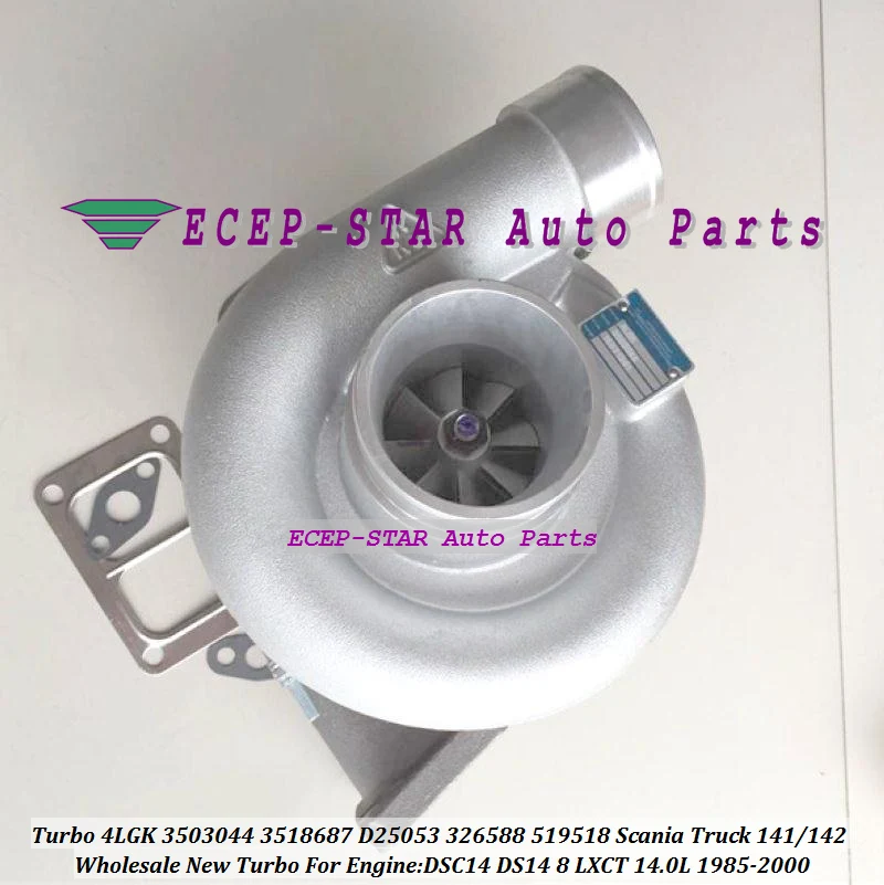 Turbo 4LGK 3503044 3518687 D25053 326588 519518 329949 Turbocharger  For Scania Truck 141/142 DSC14 DS14 8 LXCT 14.0L 1985-2000