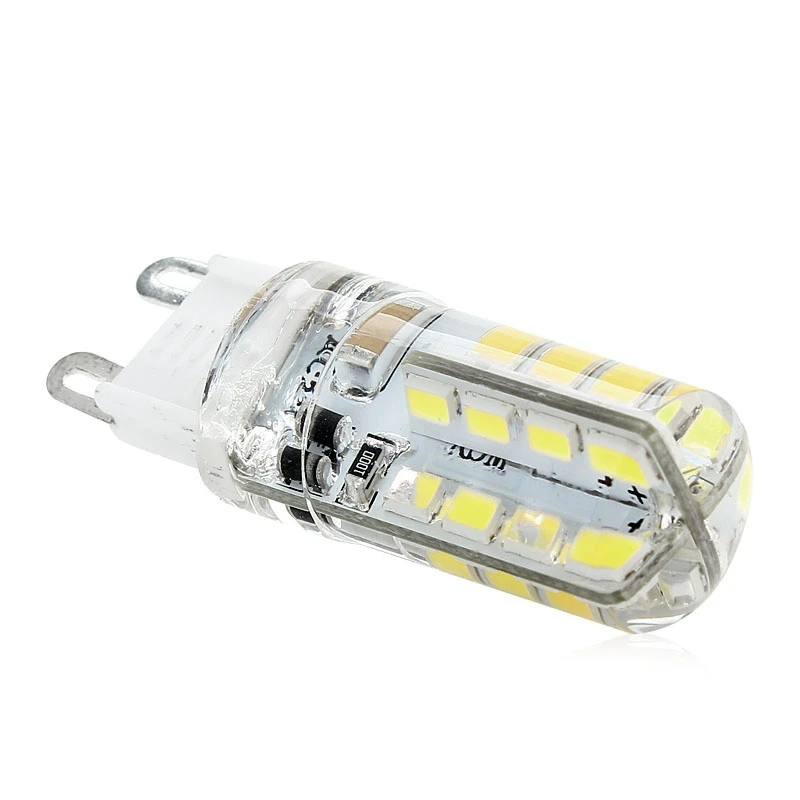 1pc G9 4W 2835SMD 32LED Light Silicone Bulb Lamp Energy Saving Light Bulb Lamp Cool White AC 230V for lighting
