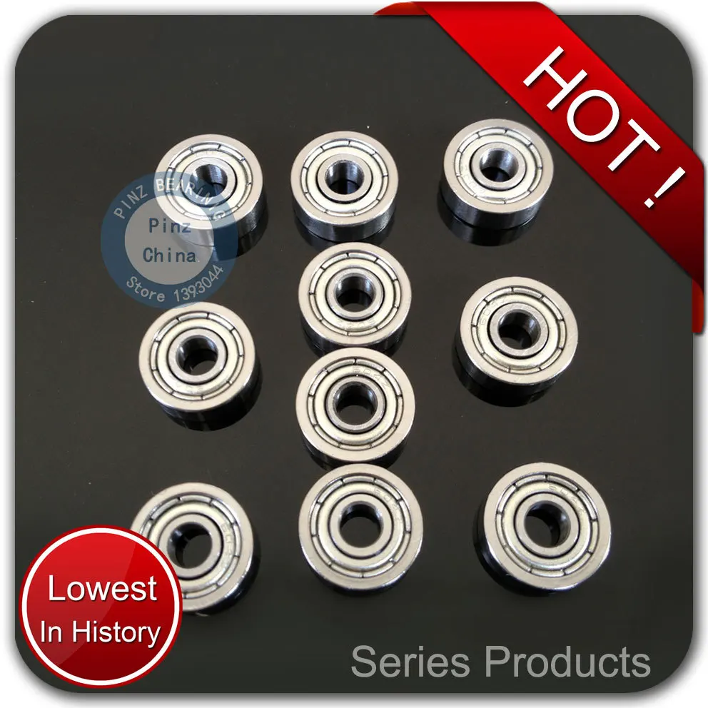 10PCS 604ZZ L-1240ZZ 4*12*4 mm Miniature bearing Toy model high speed motor tool bearing