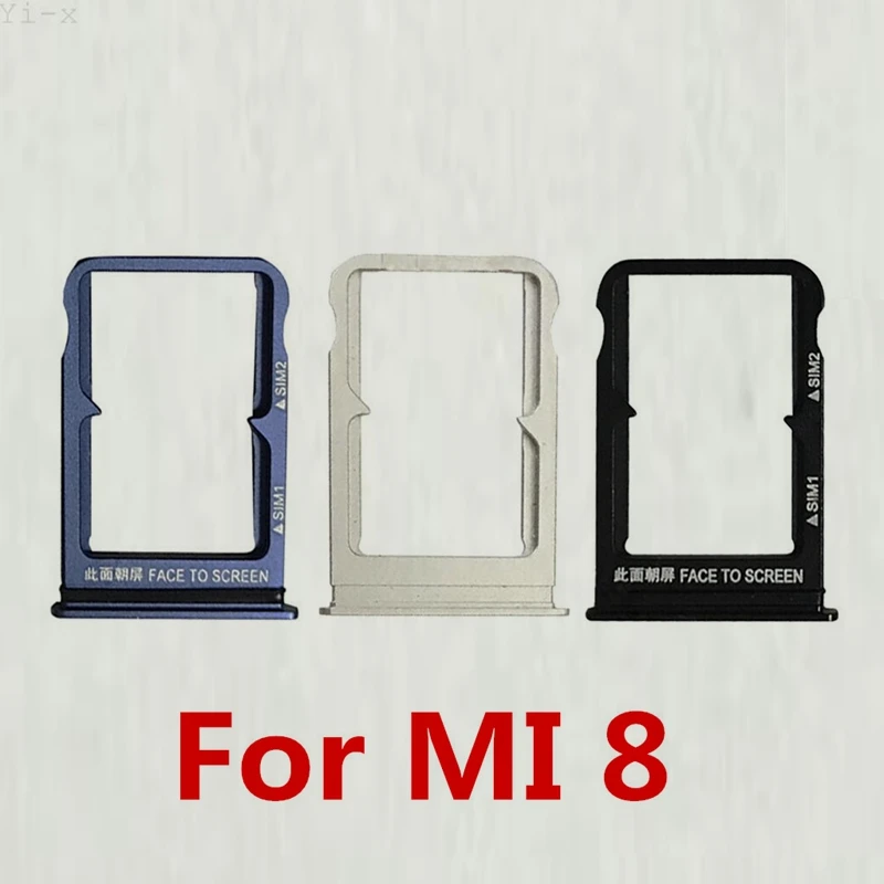 

50pcs/lot SIM Card Slot Tray Holder for Xiaomi 8 Mi8 MI 8