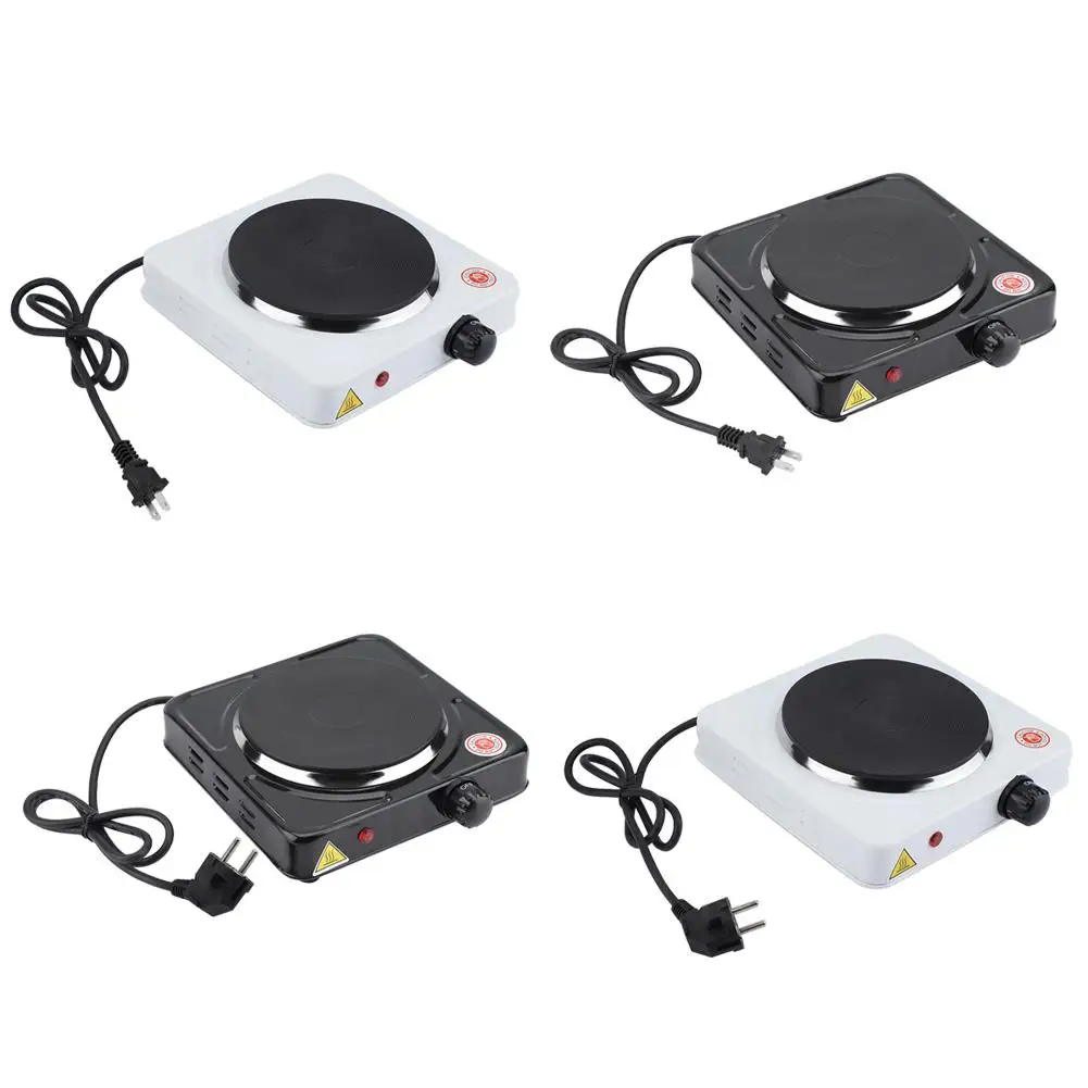 1000W Electric Stove Hot Plate Warmer Coffee Tea Milk Heater Cooktop Home Use US EU Plug