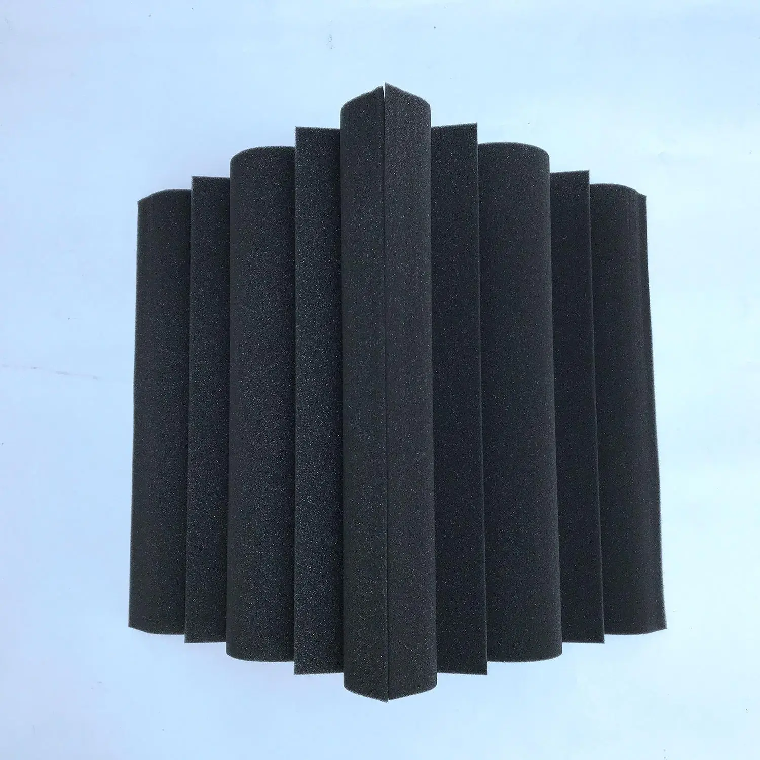 4 pcs Corner Bass Trap Acoustic Panel Studio Sound Absorption Foam 12*12*24cm For maximum noise absorption