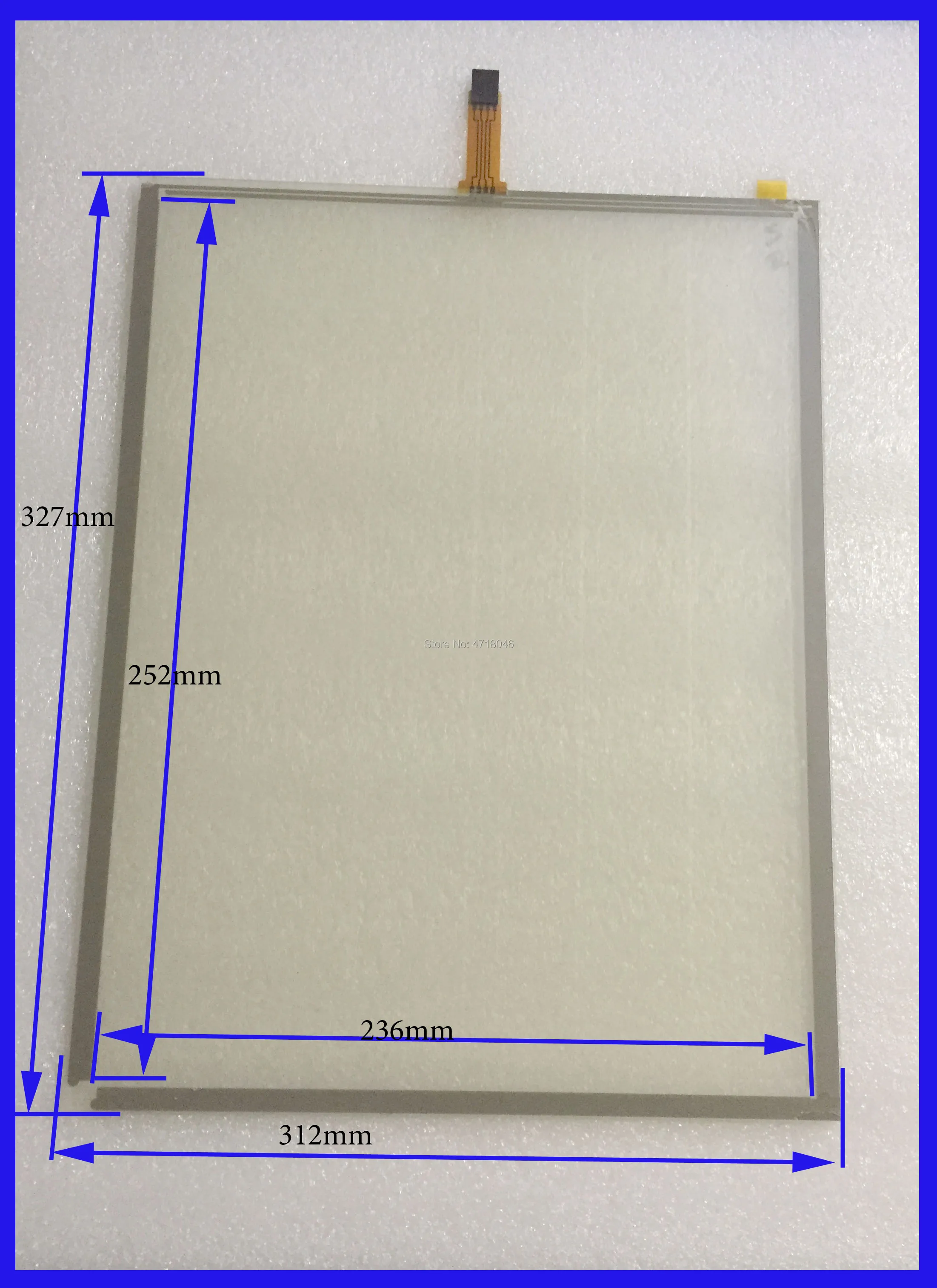 ZhiYuSun wholesale 5pcs/lot 327*252mm  4lines resistance screen this is compatible 327mm*252mm